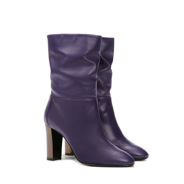 Ankle boots Violet/chocolate Ankle boots Violet/chocolate