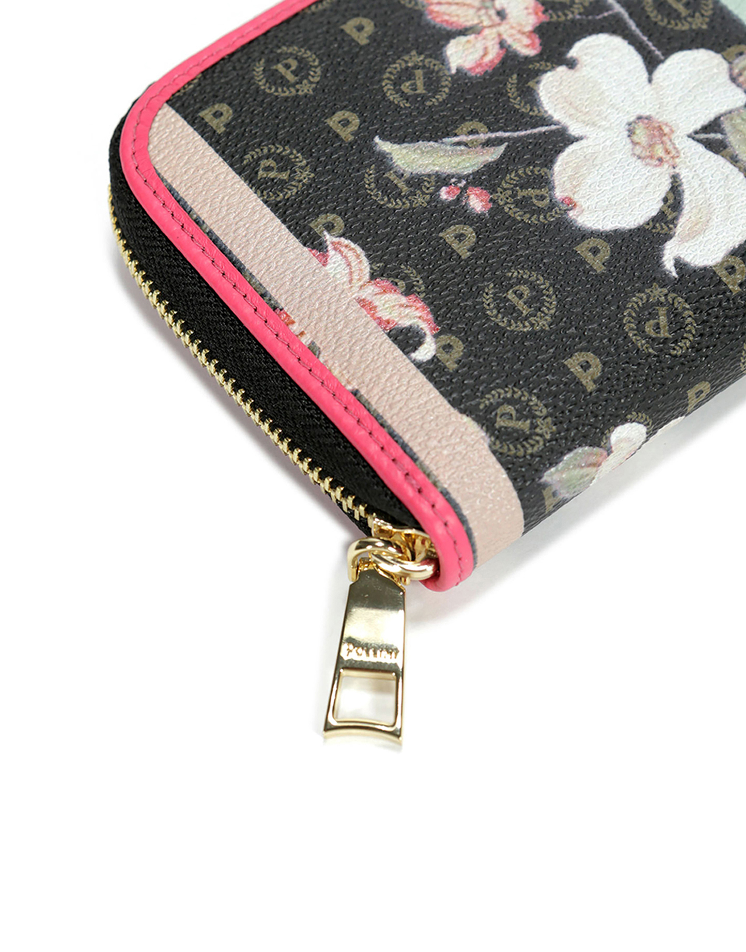 Wallets Cornus Florida Floral Pattern | Pollini
