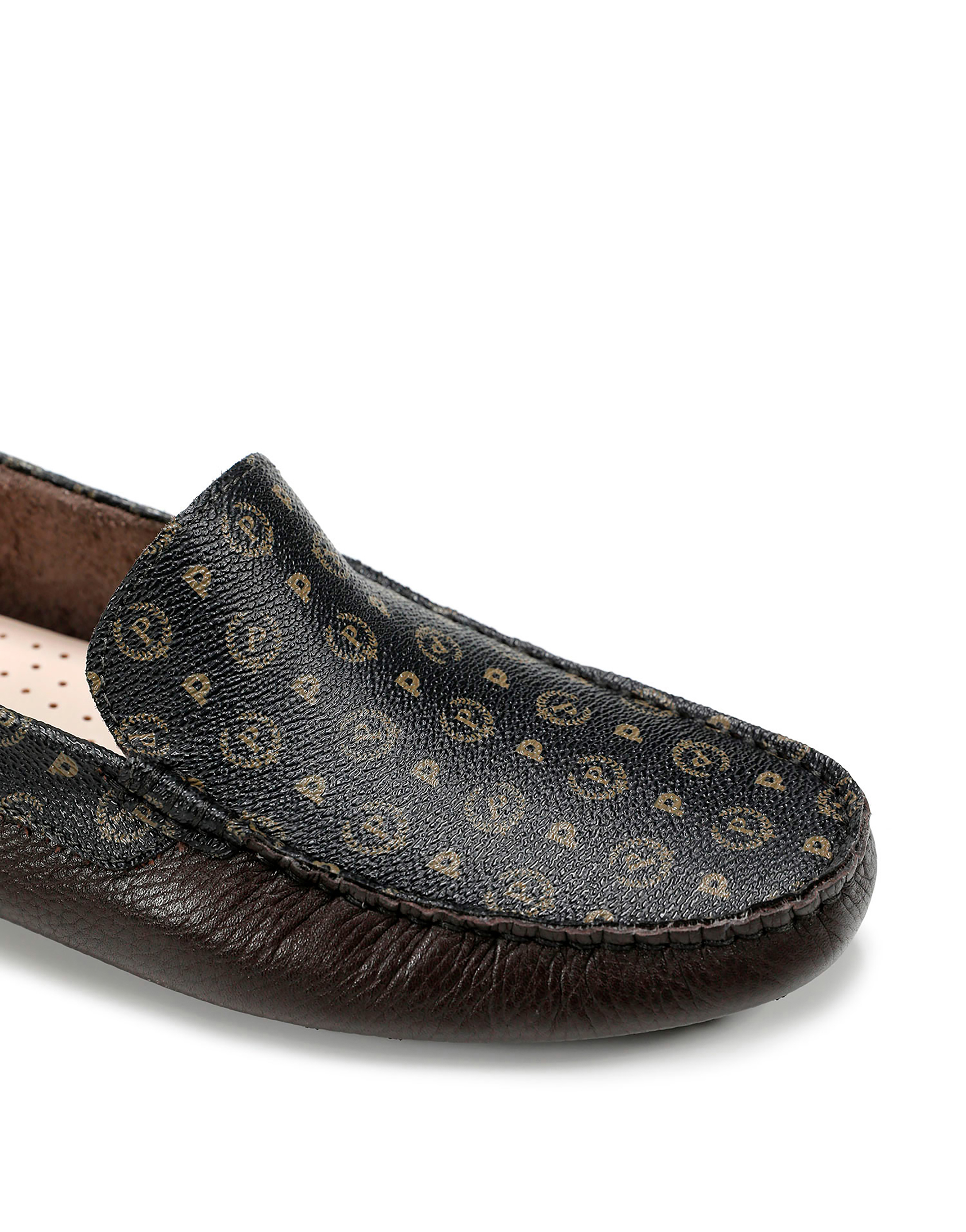 Mocassini Nero/marrone Uomo - Pollini Online Boutique