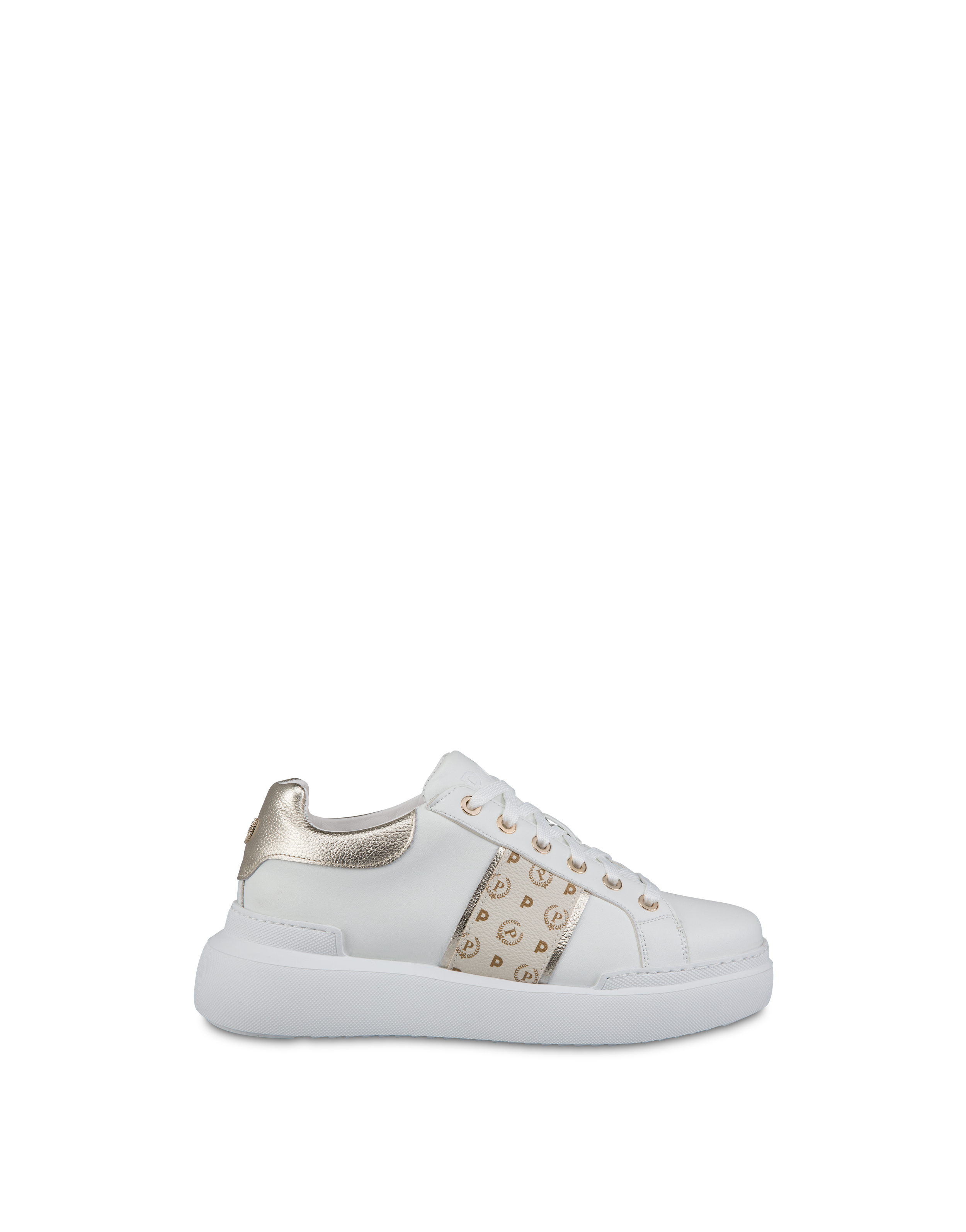 Sneakers Avorio/platino/bianco Frau - Pollini Online