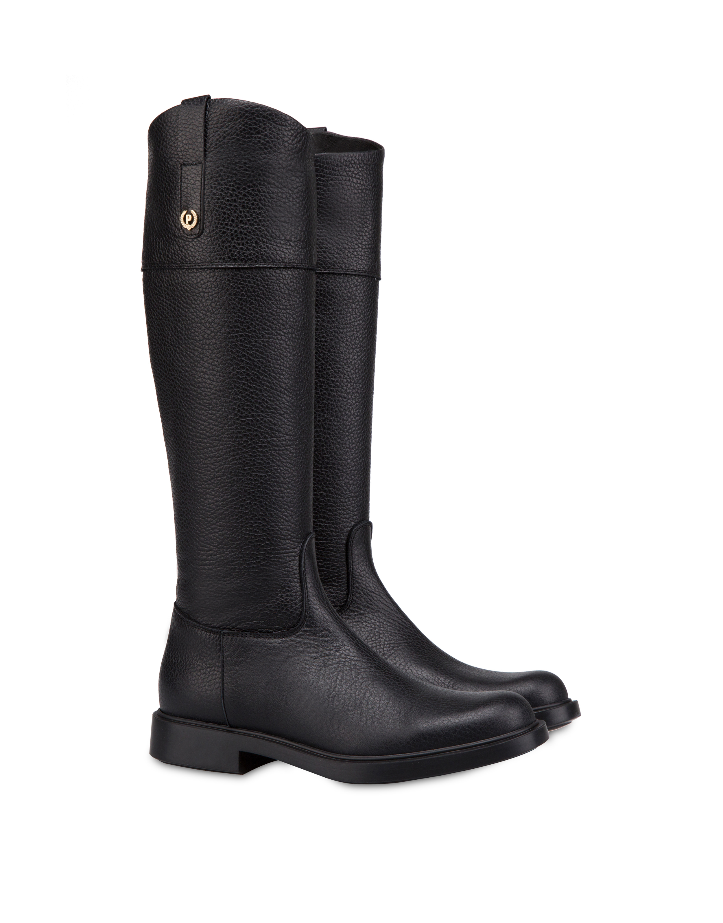 Stivali in vitello Classic Horse NERO Donna AI20 - Pollini Online Boutique