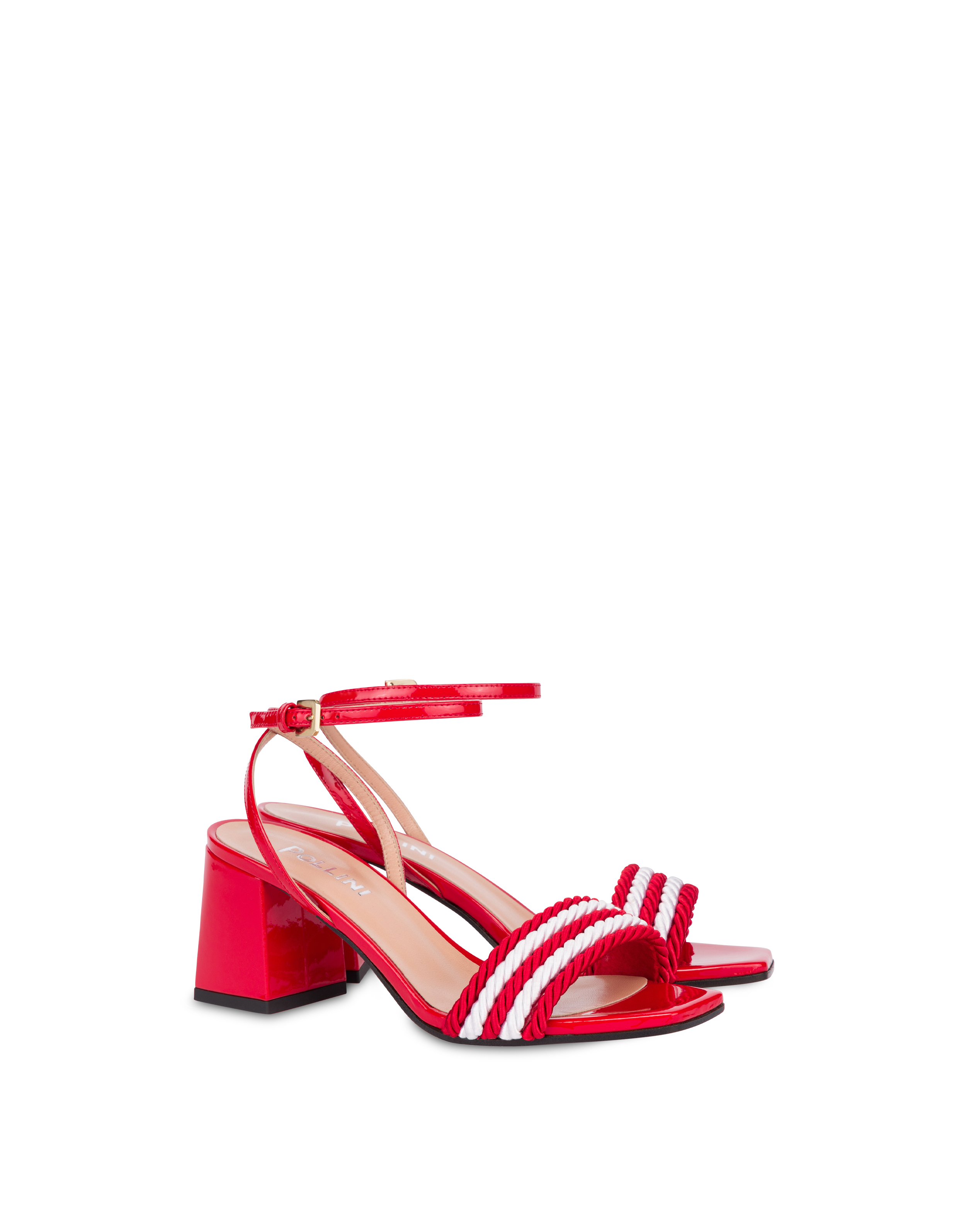 red rope sandals