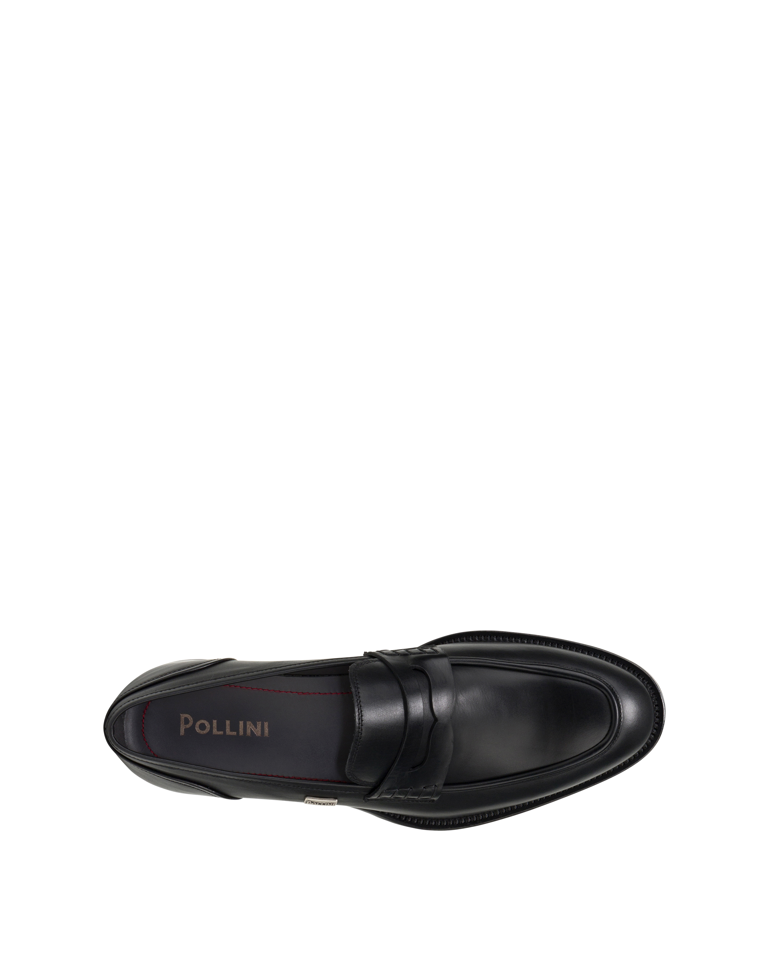 Gentlemen's Club Calfskin Leather Loafers Black | Pollini Gentlemen's Club Calfskin Leather Loafers Black | Pollini