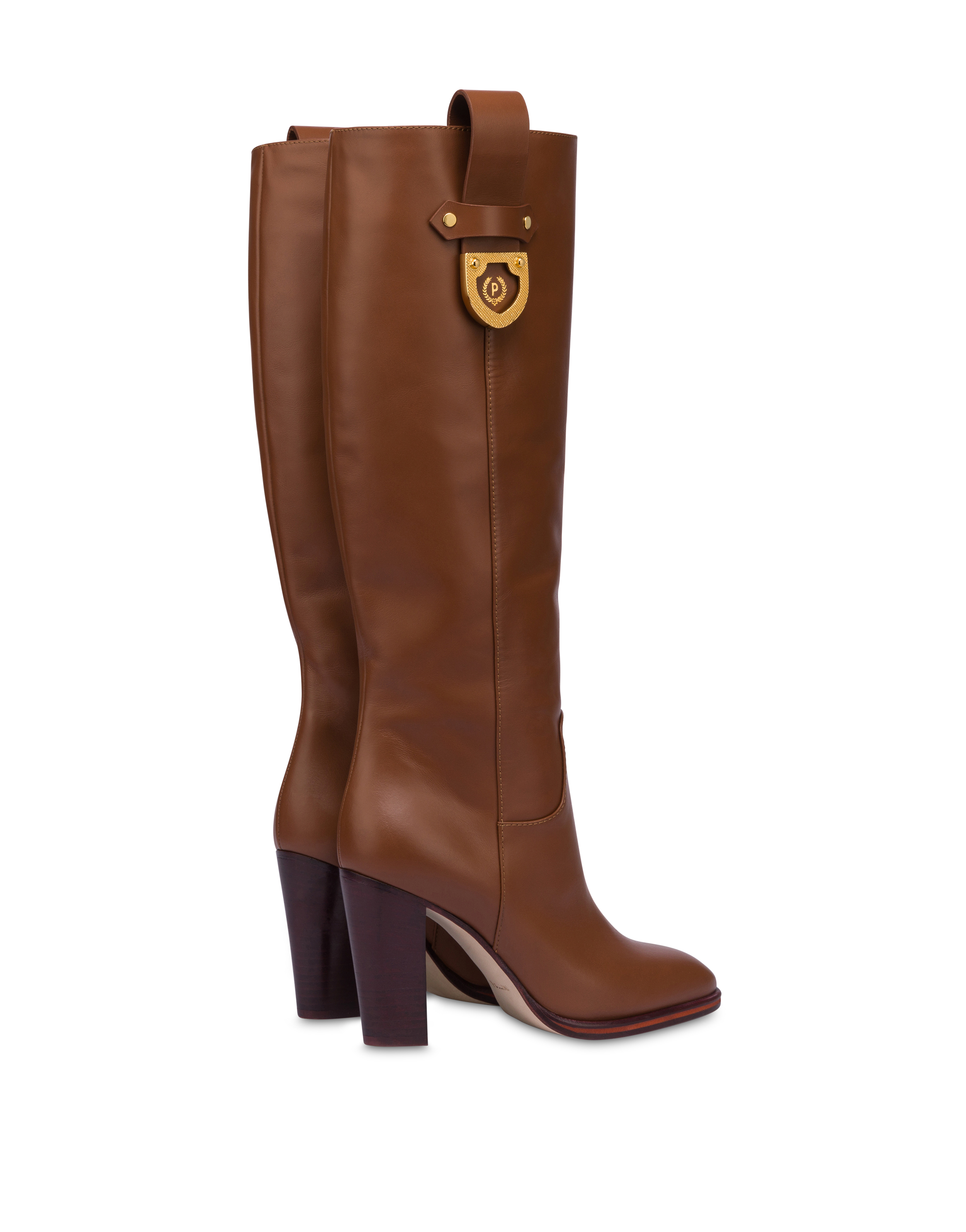 Stivale in vitello Shield CUOIO donna AI23 Pollini Online Boutique