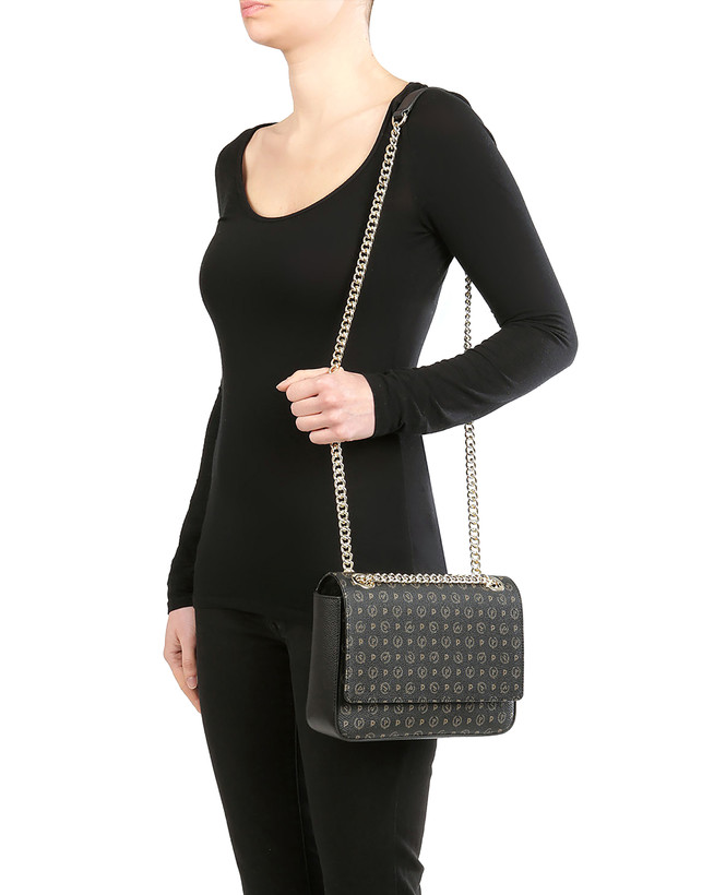 Borsa a spalla con catena Heritage Logo Classic Photo 6