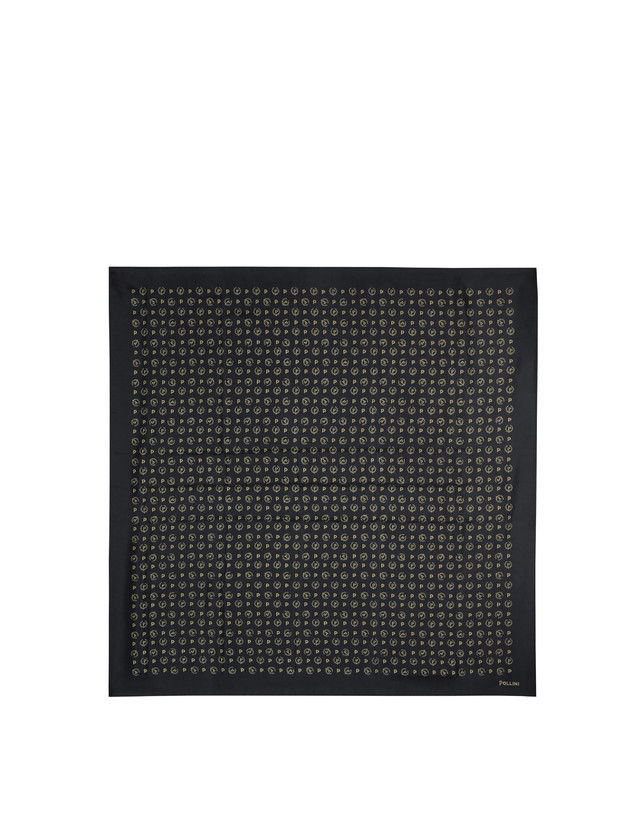 Heritage Logo Classic satin scarf Photo 2