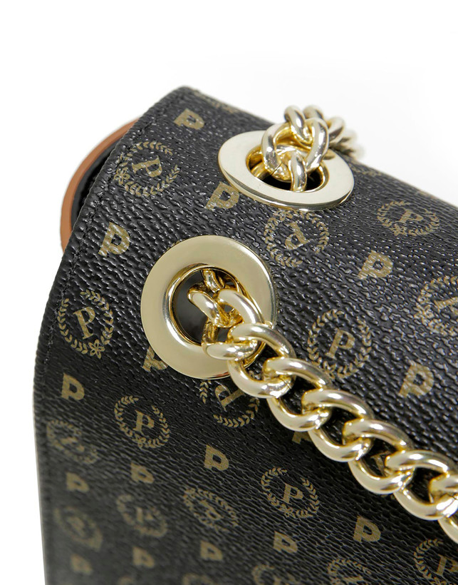 Borsa a spalla con catena Heritage Logo Classic Photo 5