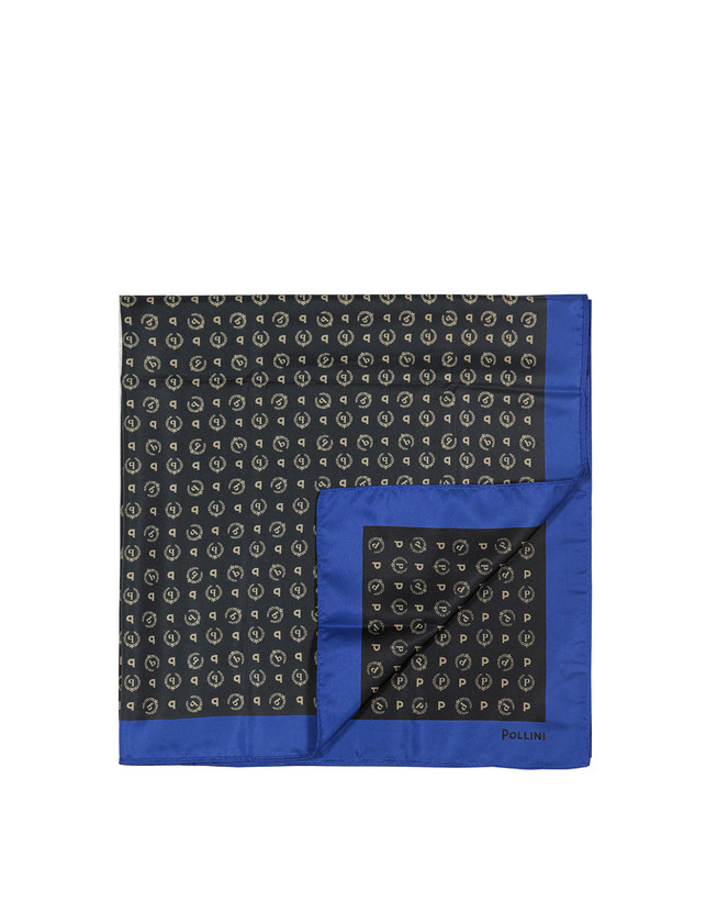 Heritage Logo Classic satin scarf Photo 1