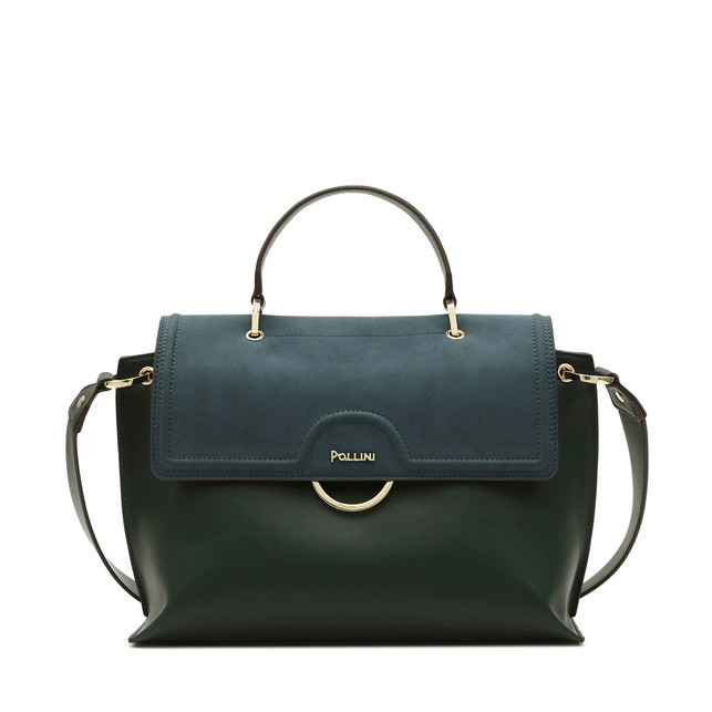 Handbag Green Woman Fw18 Pollini Online Boutique Handbag Photo 1