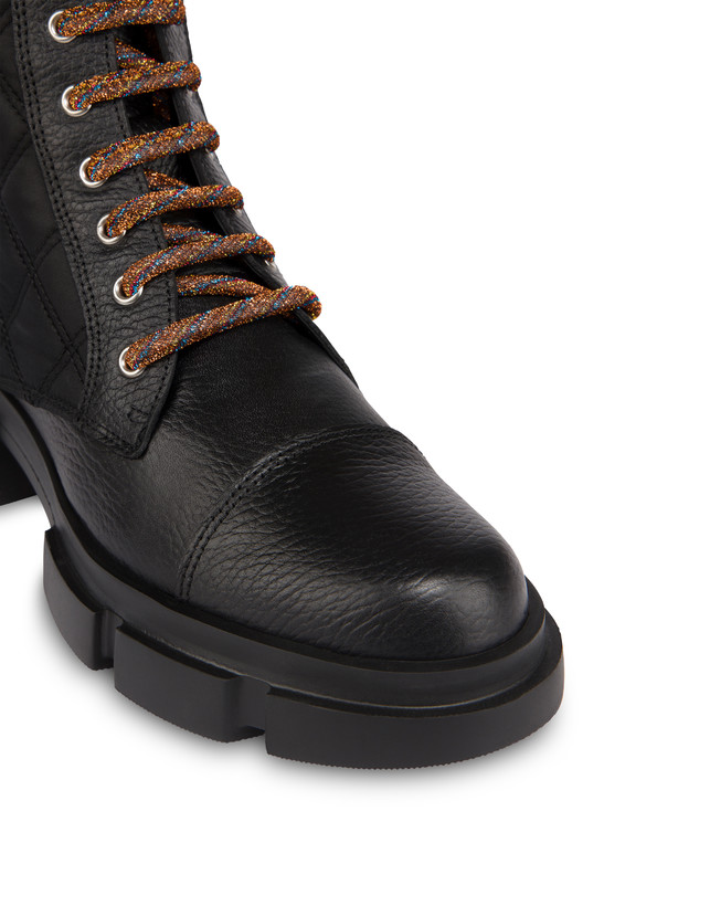 Aspen Patch Boots calfskin combat boots Photo 4
