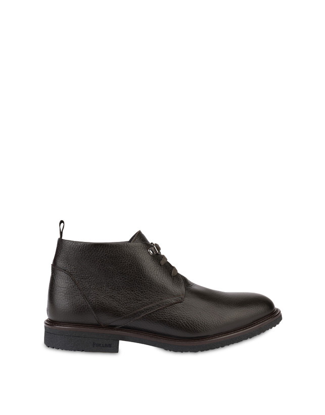 Classic Rubber calfskin ankle boots Photo 1