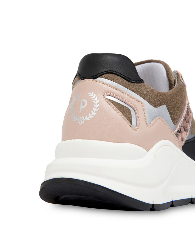 Sneakers in crosta e pelle New Kite Photo 5
