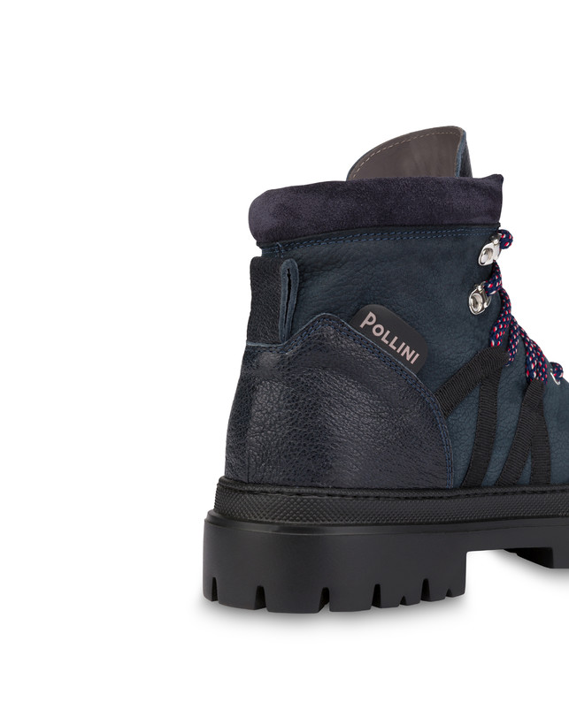 Mountaineer combat boots in kidskin and nubuck Photo 5