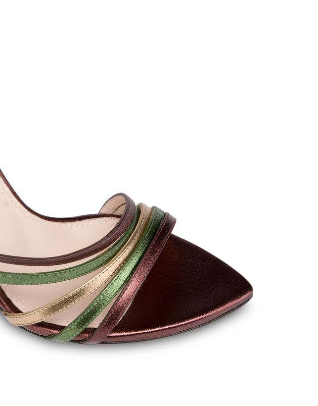 Laminated nappa leather Evening Sandals Photo 4