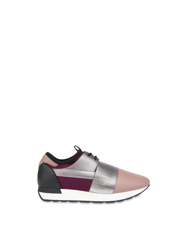 Shiny Elastic Run slip-on sneakers Photo 1