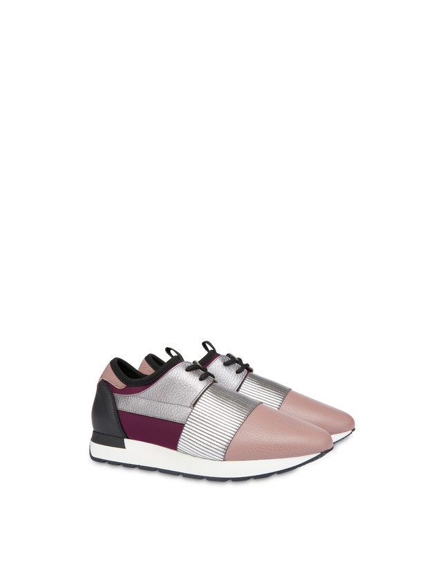 Shiny Elastic Run slip-on sneakers Photo 2