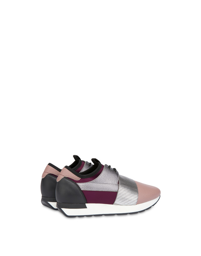 Shiny Elastic Run slip-on sneakers Photo 3