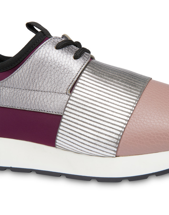 Shiny Elastic Run slip-on sneakers Photo 4