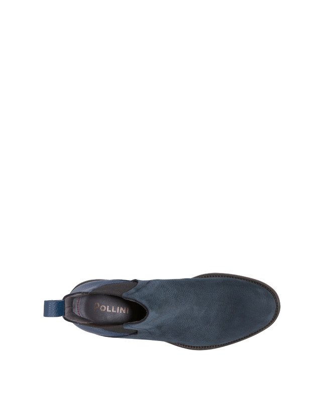 Mezzadro Beatles in calfskin with a moose print and nubuck Photo 3