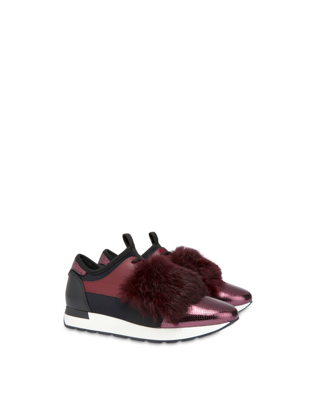 Sneakers slip-on Fur Elastic Run Photo 2
