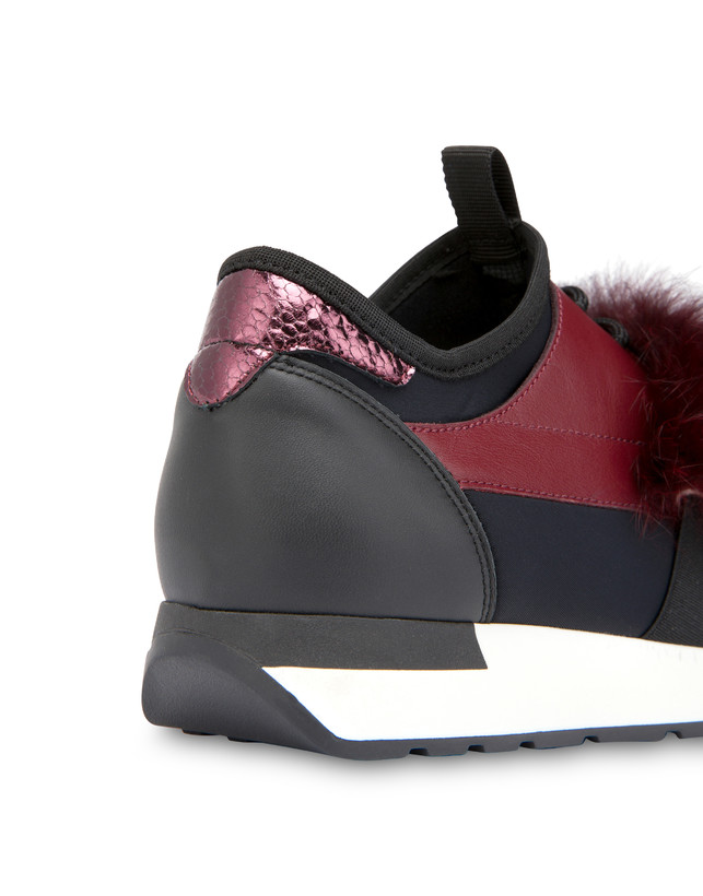 Sneakers slip-on Fur Elastic Run Photo 5