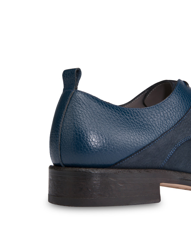 Derby in moose print calfskin and Mezzadro nubuck Photo 5