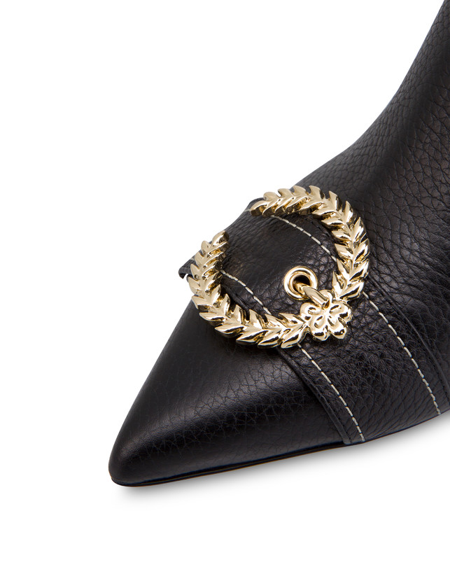 Breakfast At Tiffany's calfskin ankle boots Photo 4