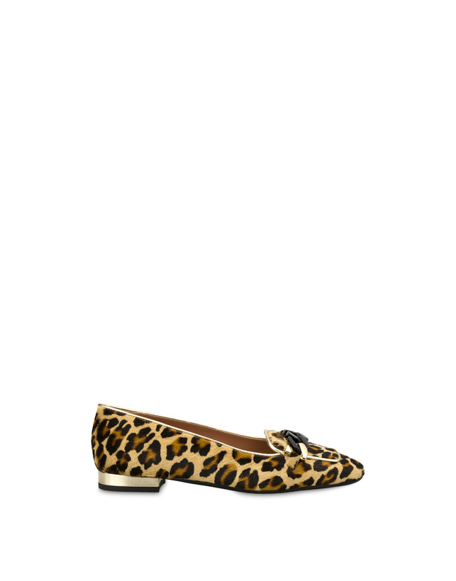 Sunkissed spotted pony skin ballet flats Photo 1