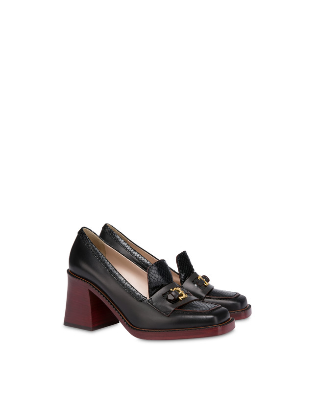 Buckle Notes calfskin moccasins Photo 2