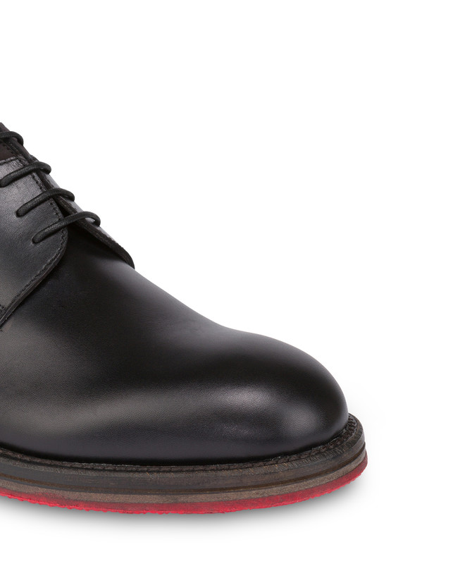Mezzadro derby in moose print calfskin and nubuck Photo 5
