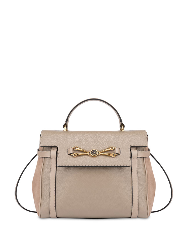 Borsa a mano in vitello bottalato Giulietta Clamp Photo 1