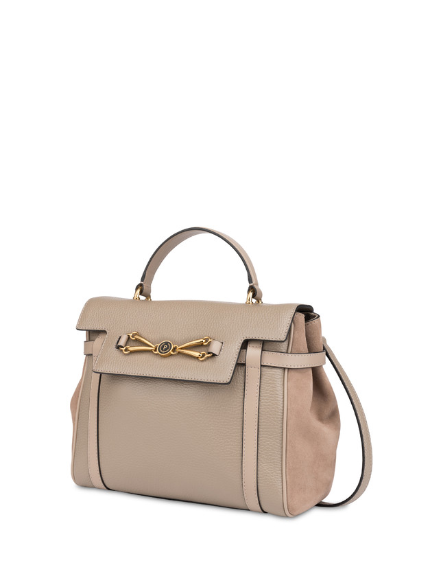 Borsa a mano in vitello bottalato Giulietta Clamp Photo 2