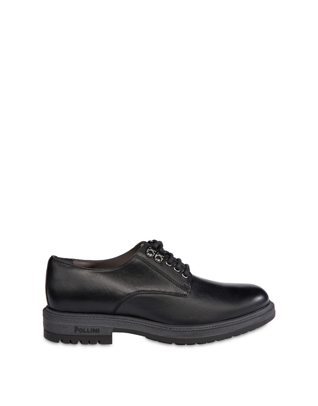 Climber derby in split leather and kidskin Photo 1