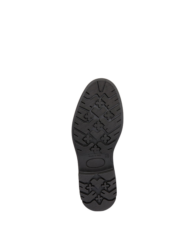 Climber derby in split leather and kidskin Photo 4