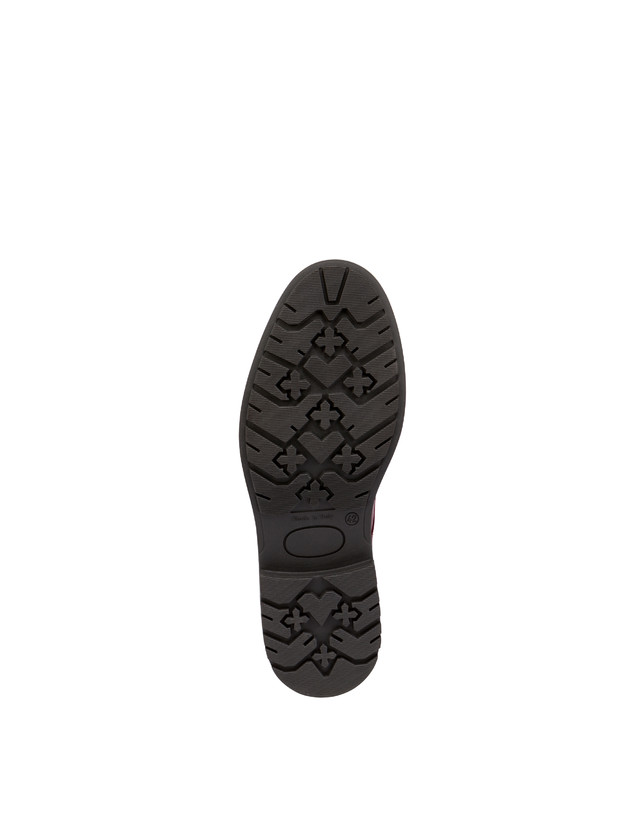 Climber derby in split leather and kidskin Photo 4