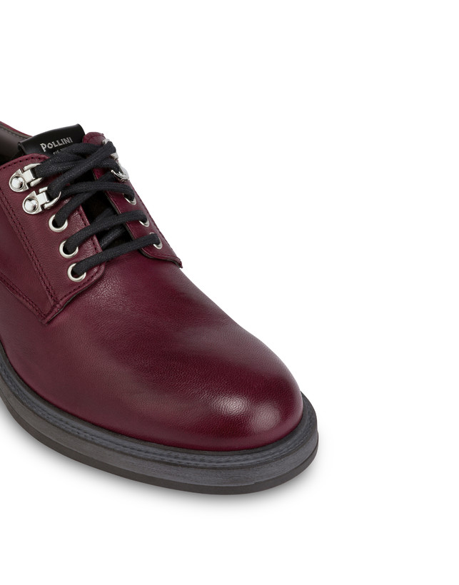 Climber derby in split leather and kidskin Photo 5