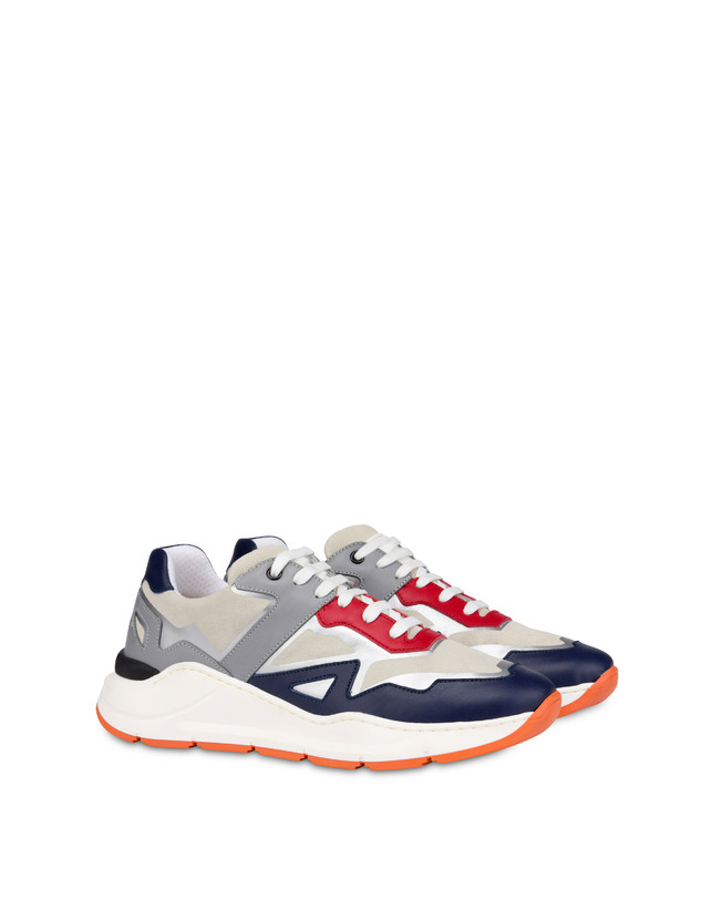 New Kite split leather and calfskin sneakers Photo 2