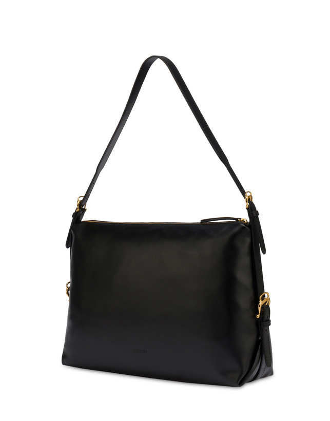 Buckle Notes calfskin hobo bag Photo 3