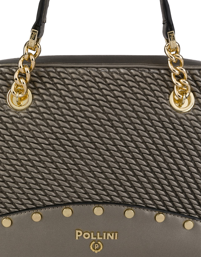 Dolly embossed double handle bag Photo 5