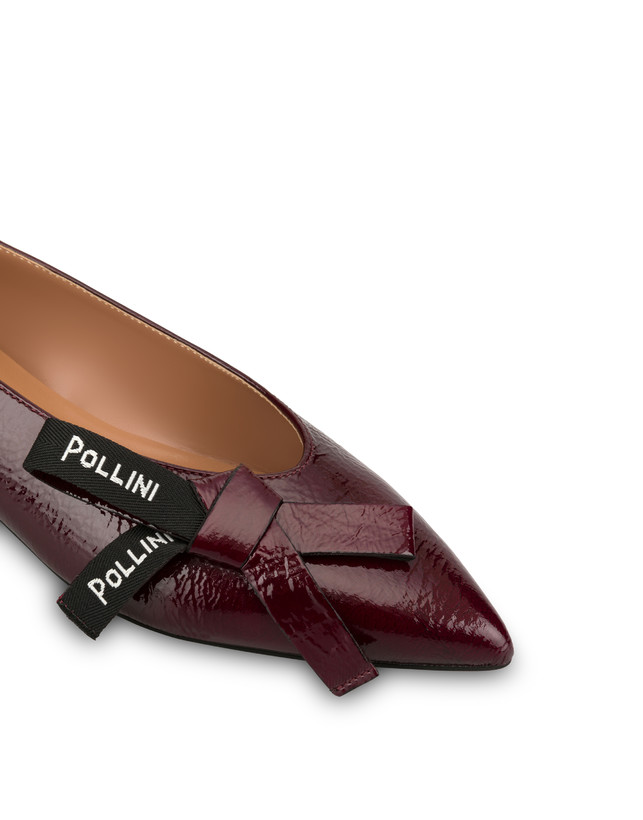 Ballerine in naplak Ribbon Logo Photo 4