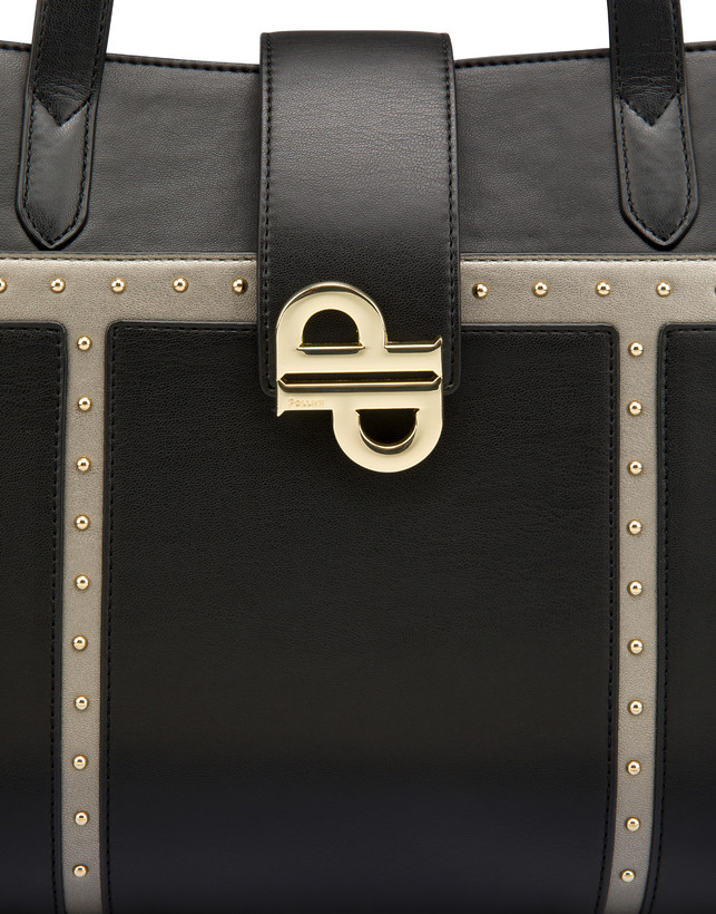 Borsa a mano con logo Twin P Bella Photo 5