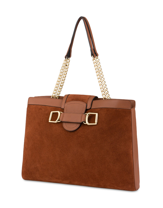 Borsa a spalla in vitello granato e crosta Annabelle Photo 2