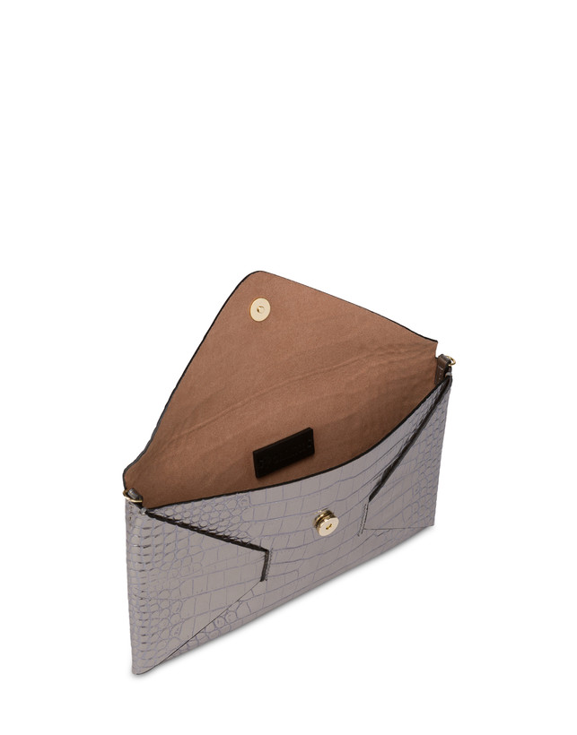 Pochette Mail in vitello laminato stampa cocco Photo 4