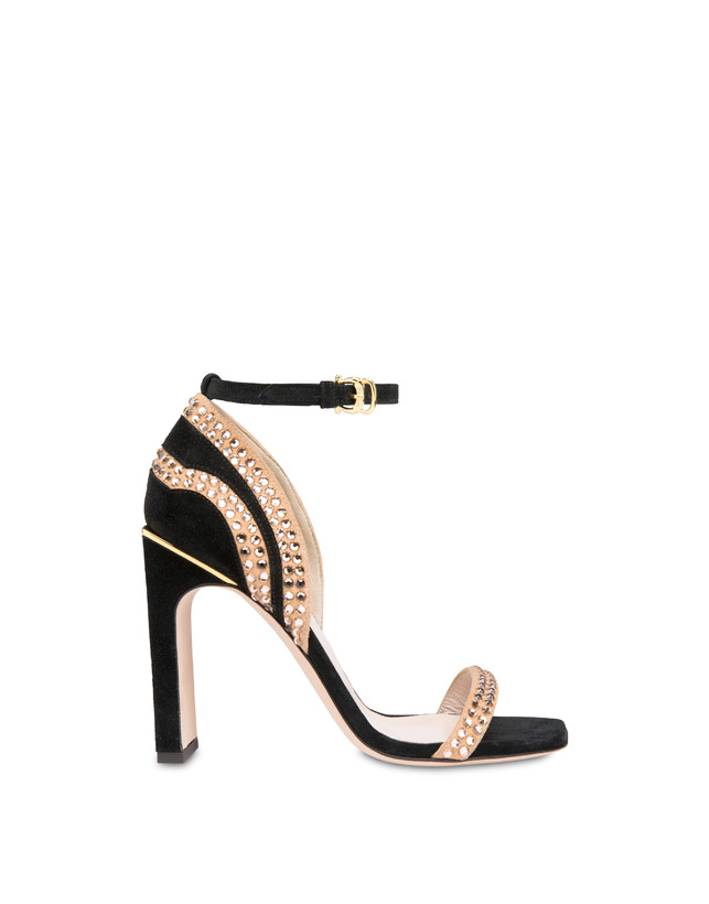 Sandali in crosta con strass Nataly X Pollini Photo 1