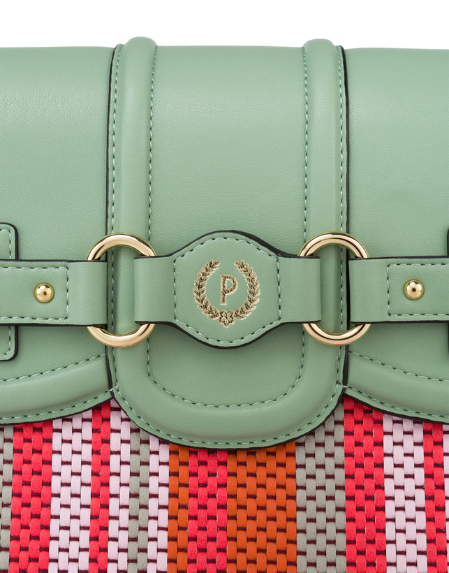 Jackie O' striped shoulder bag Photo 5