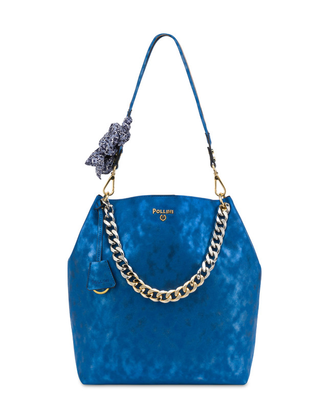 Borsa hobo in suede laminato Darlene Chic Photo 1