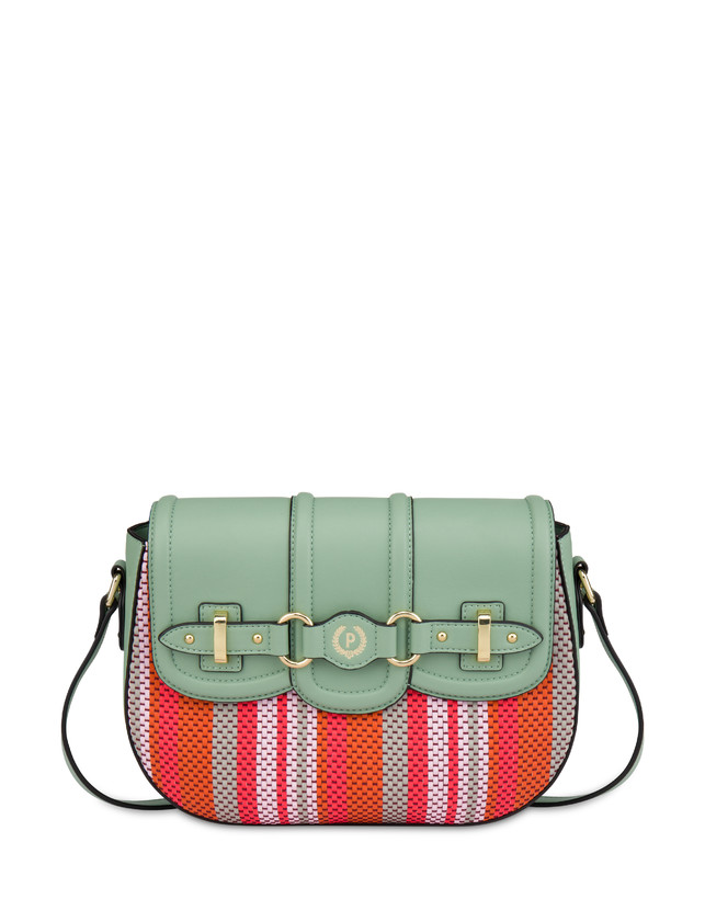 Jackie O' striped shoulder bag Photo 1