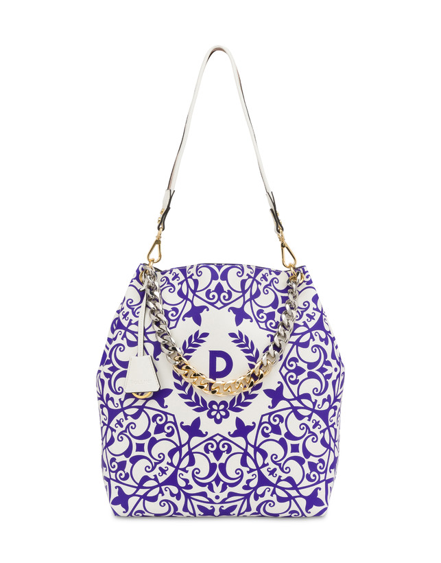 Borsa hobo con stampa maioliche Darlene Photo 1