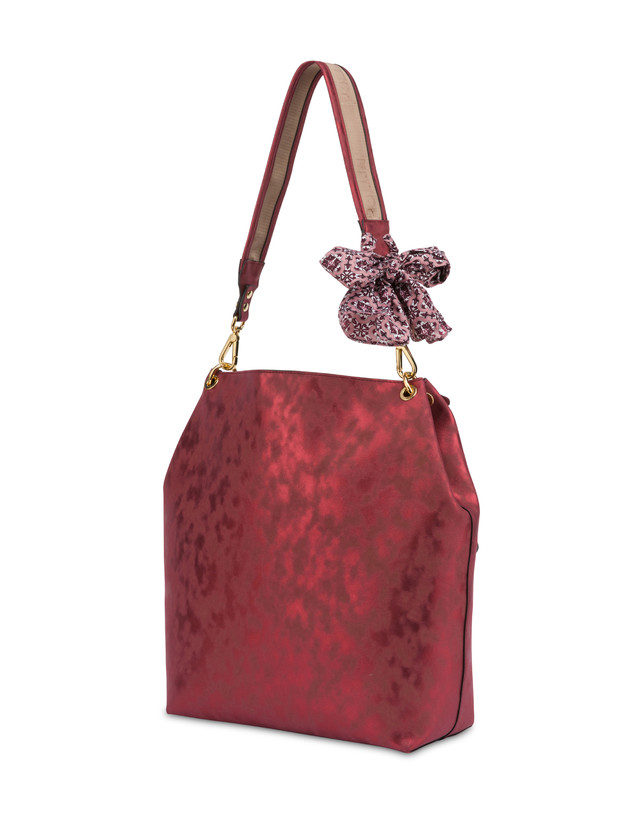Darlene Chic laminated suede hobo bag Photo 3