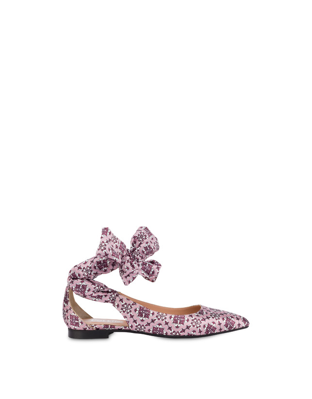 Azulejos satin ballet flats Photo 1